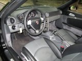 2005 Porsche Boxster  Black/Stone Grey Interior