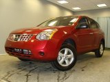 2010 Venom Red Nissan Rogue S AWD 360 Value Package #52598788