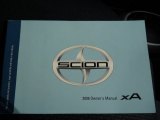 2006 Scion xA  Books/Manuals