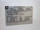 2010 GMC Sierra 2500HD SLE Crew Cab 4x4 Info Tag
