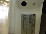 2008 Chevrolet Express 1500 Cargo Van Info Tag