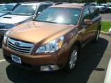 2011 Caramel Bronze Pearl Subaru Outback 2.5i Premium Wagon #52658545