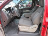 2009 Ford F150 XL SuperCab 4x4 Stone/Medium Stone Interior