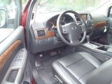 2011 Nissan Armada Platinum Charcoal Interior