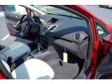 2011 Ford Fiesta SES Hatchback Cashmere/Charcoal Black Leather Interior