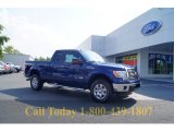 2011 Dark Blue Pearl Metallic Ford F150 XLT SuperCab 4x4 #52687882