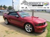 2008 Dark Candy Apple Red Ford Mustang GT/CS California Special Convertible #52688120