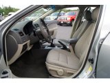 2012 Ford Fusion S Medium Light Stone Interior