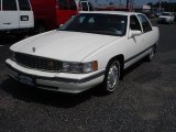1996 White Cadillac DeVille Sedan #52687790