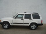2001 Stone White Jeep Cherokee Sport 4x4 #52687891