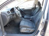 2012 Volkswagen Golf 4 Door TDI Titan Black Interior