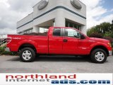 2011 Race Red Ford F150 XLT SuperCab 4x4 #52724526
