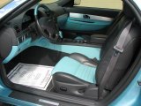 2002 Ford Thunderbird Premium Roadster Thunderbird Blue Interior