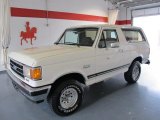 1990 Colonial White Ford Bronco XLT 4x4 #52724347