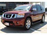 2010 Tuscan Sun Red Pearl Nissan Armada Titanium #52725060