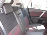 2010 Mazda MAZDA3 MAZDASPEED3 Grand Touring 5 Door Black/Red Interior