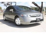 2008 Galaxy Gray Metallic Honda Civic Hybrid Sedan #52725124