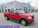 2007 Bright Red Ford F150 FX4 SuperCrew 4x4 #52724435