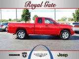 2011 Flame Red Dodge Dakota Big Horn Extended Cab #52724509