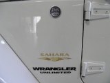 2010 Jeep Wrangler Unlimited Sahara 4x4 Marks and Logos
