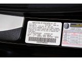 2009 370Z Color Code for Magnetic Black - Color Code: G41