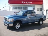 2006 Atlantic Blue Pearl Dodge Ram 1500 SLT Quad Cab 4x4 #5248553