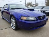 2002 Sonic Blue Metallic Ford Mustang GT Coupe #5259342