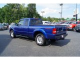 Vista Blue Metallic Ford Ranger in 2009