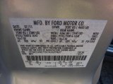 2012 Escape Color Code for Ingot Silver Metallic - Color Code: UX