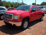 2009 Fire Red GMC Sierra 1500 SLE Extended Cab #52809322