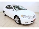 2010 Super White Toyota Camry XLE #52809204