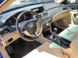 2008 Honda Accord EX Coupe Ivory Interior