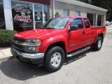 2005 Victory Red Chevrolet Colorado LS Extended Cab #52817496