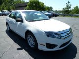 2012 White Suede Ford Fusion S #52817042