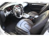 2010 Audi A5 2.0T quattro Coupe Black Interior