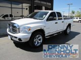 2008 Bright White Dodge Ram 1500 Big Horn Edition Quad Cab 4x4 #52809145