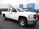 2007 Summit White Chevrolet Silverado 2500HD LT Regular Cab 4x4 #52817175