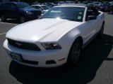 2010 Performance White Ford Mustang V6 Convertible #52816690