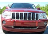 2007 Red Rock Crystal Pearl Jeep Grand Cherokee Overland #52809277