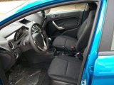 2012 Ford Fiesta SE Sedan Charcoal Black Interior