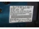 1993 Topaz Color Code for Cayman Green Metallic - Color Code: DA