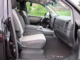 2008 Nissan Titan Pro-4X King Cab 4x4 Pro 4X Charcoal Interior