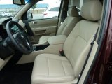 2011 Honda Pilot Touring 4WD Beige Interior