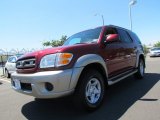 2001 Toyota Sequoia Sunfire Red Pearl