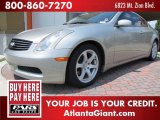 2003 Brilliant Silver Metallic Infiniti G 35 Coupe #52818188