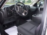 2011 Chevrolet Silverado 3500HD LT Extended Cab 4x4 Dually Ebony Interior