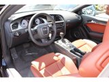 2010 Audi S5 4.2 FSI quattro Coupe Tuscan Brown Silk Nappa Leather Interior