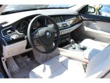 2011 BMW 5 Series 550i Gran Turismo Everest Gray Interior