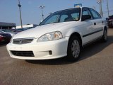 2000 Taffeta White Honda Civic LX Sedan #52816849