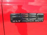 2004 Ford F250 Super Duty XLT Regular Cab 4x4 Marks and Logos